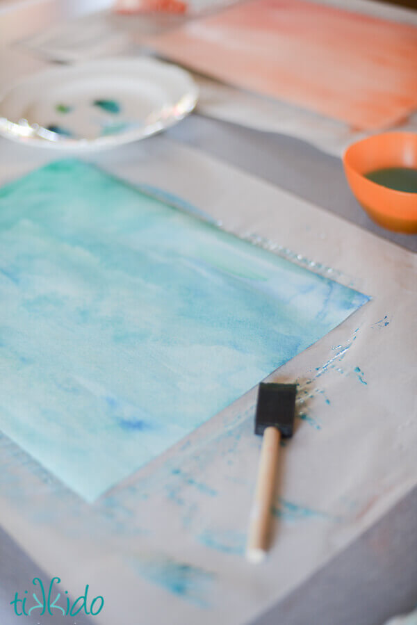 How to Create Simple, Striking Watercolor Scrapbook Paper Designs and ...